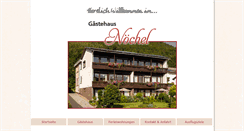Desktop Screenshot of gaestehaus-noechel.de